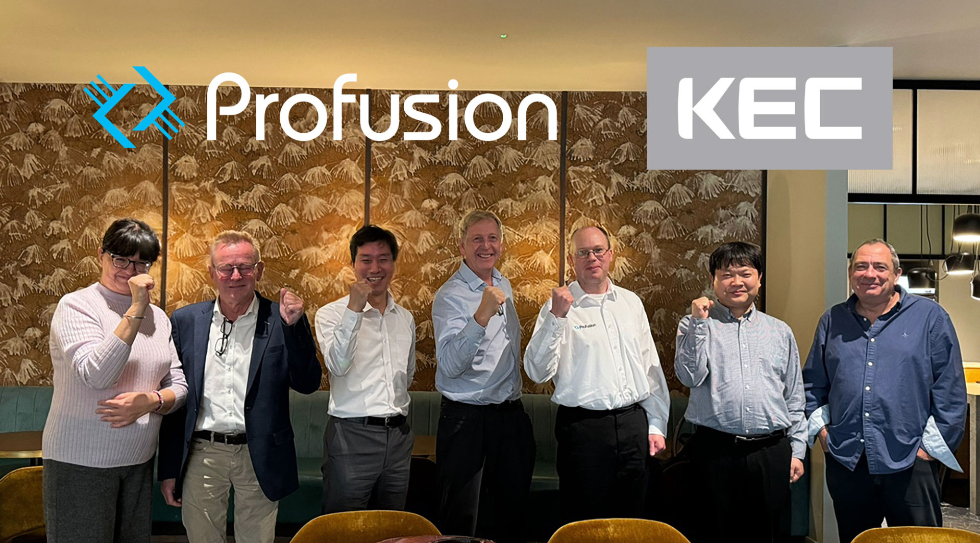 KEC and Profusion staff